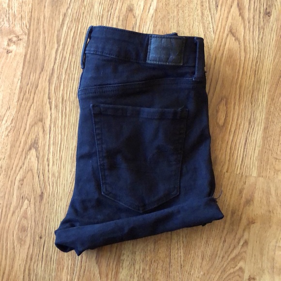 Black high waisted shorts - Picture 2 of 2